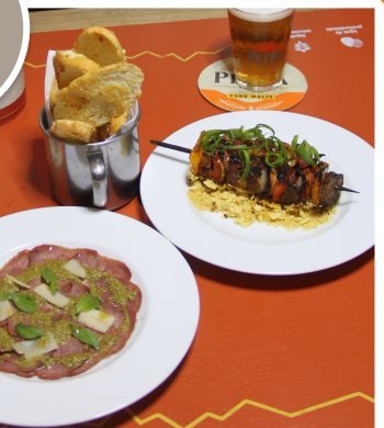 Prato do The Bulltique Vino Bar